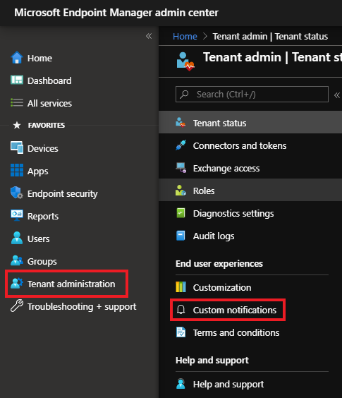 Custom notifications 1